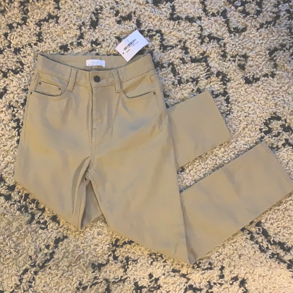 Oak + Fort Beige Mom Jean (3492)